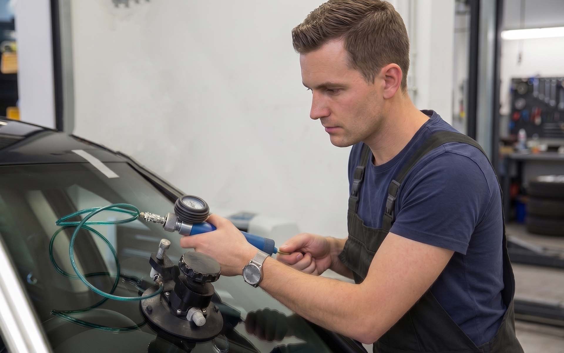 Fachbetrieb für Steinschlagreparatur und Autoglas-Service in Lübeck; professionelle Scheibenreparatur vor Ort.